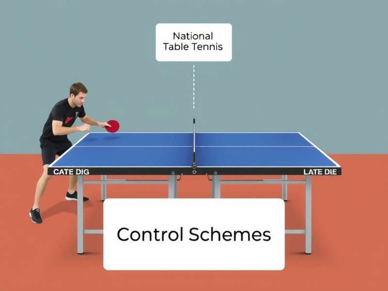 National Table Tennis Duel Control Schemes
